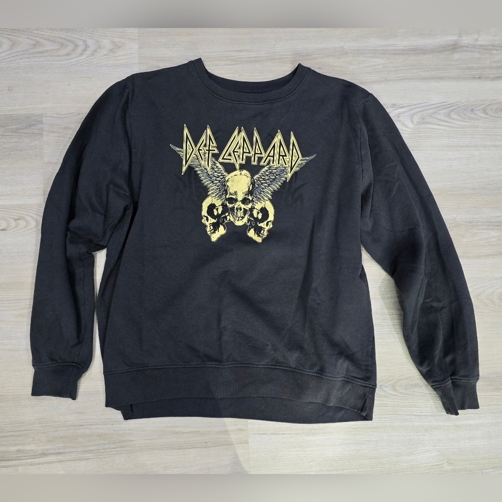 Black Graphic Sweater